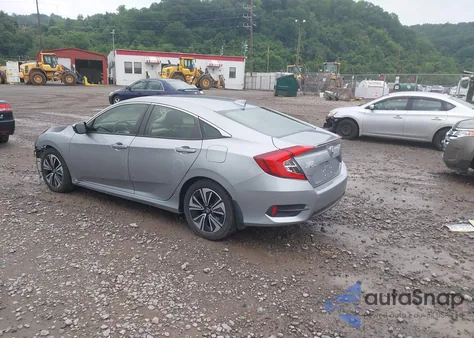 2018 Honda Civic Ex-T из США, поврежденный, VIN JHMFC1F37JX042536